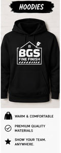 BGS fine finish hoodie
