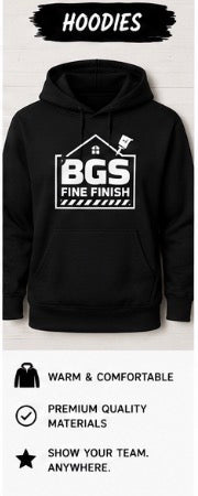 BGS fine finish hoodie