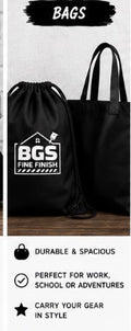 BGS fine finish bags ￼