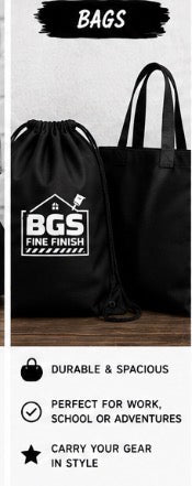 BGS fine finish bags ￼