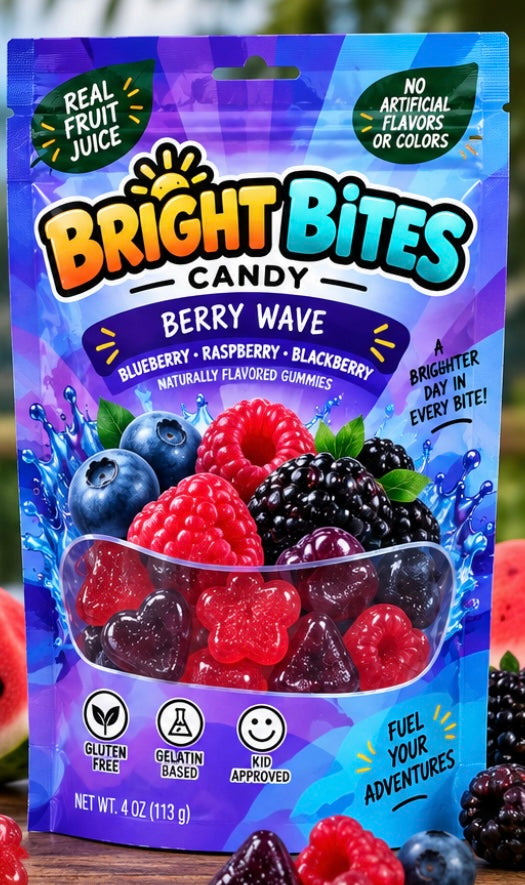Bright bites candy-Berry wave