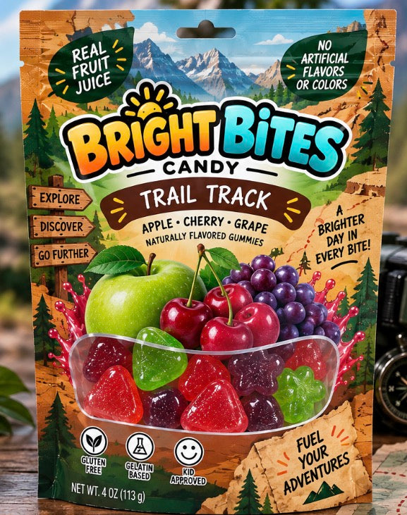 Bright bites candy- trail track